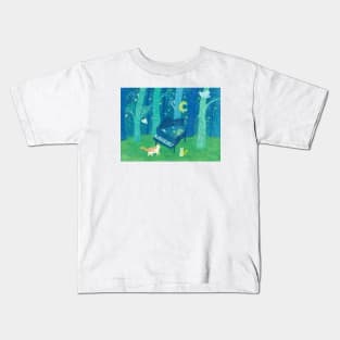 Piano moonlight Kids T-Shirt